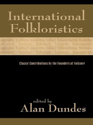 cover image of International Folkloristics